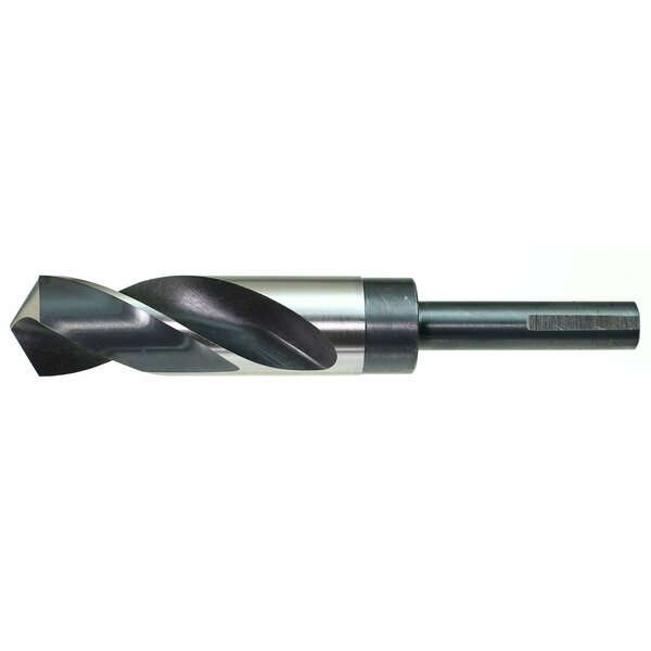 Drillco 21/32, 3-FLAT S&D DRILL 1/2 in. SHANK -1000F 1000F142